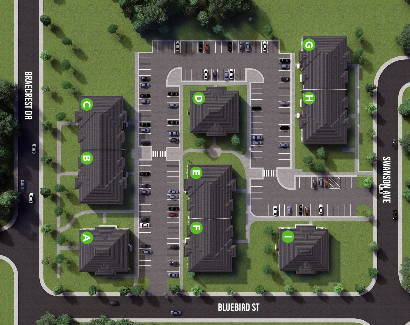 Artist's concept of Building D of Hilltop Developments - 501 Braecrest Drive, Brandon, Manitoba
